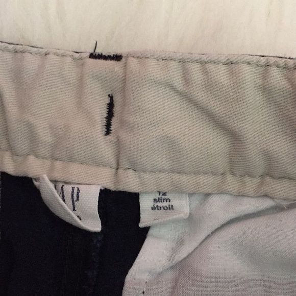 Gapkids school uniform pants slim fit size 12 - Picture 4 of 5